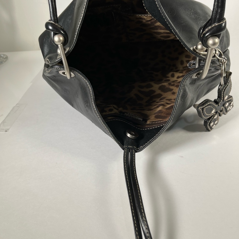 Vakko Genuine Leather Black Sholder Women Bag - Picture 5 of 15